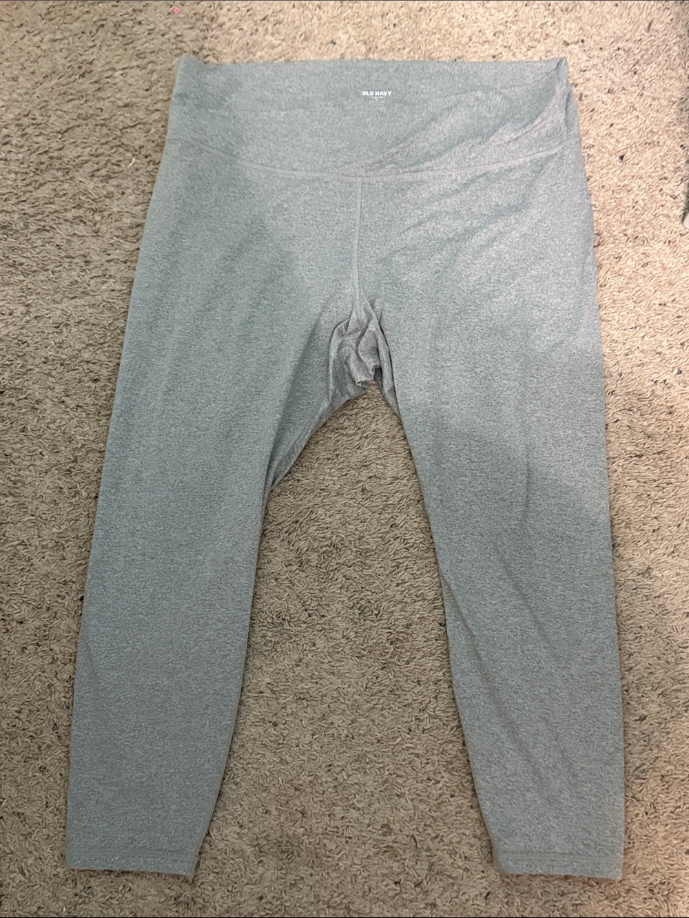 Old Navy Light Gray womans Active Leggings